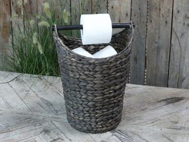 Toilettenrollenhalter schwarz