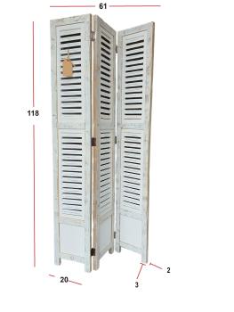 Preview: Fensterladen H118 weiß