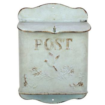 Briefkasten antik grün