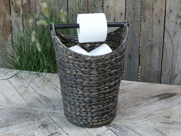 Toilettenrollenhalter schwarz