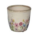 Blumentopf Wiese
